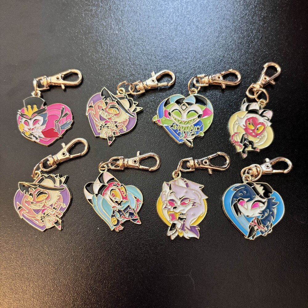 Helluva Boss Keychains